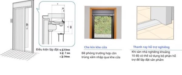 cửa lưới metaco caterpillar